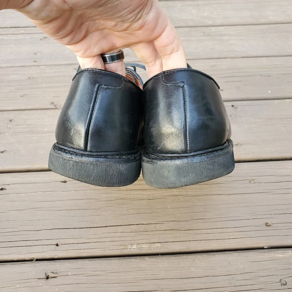 Allen Edmonds Badlands Black Leather Lace-up Oxford Comfort Dress Shoes‎ 11.5